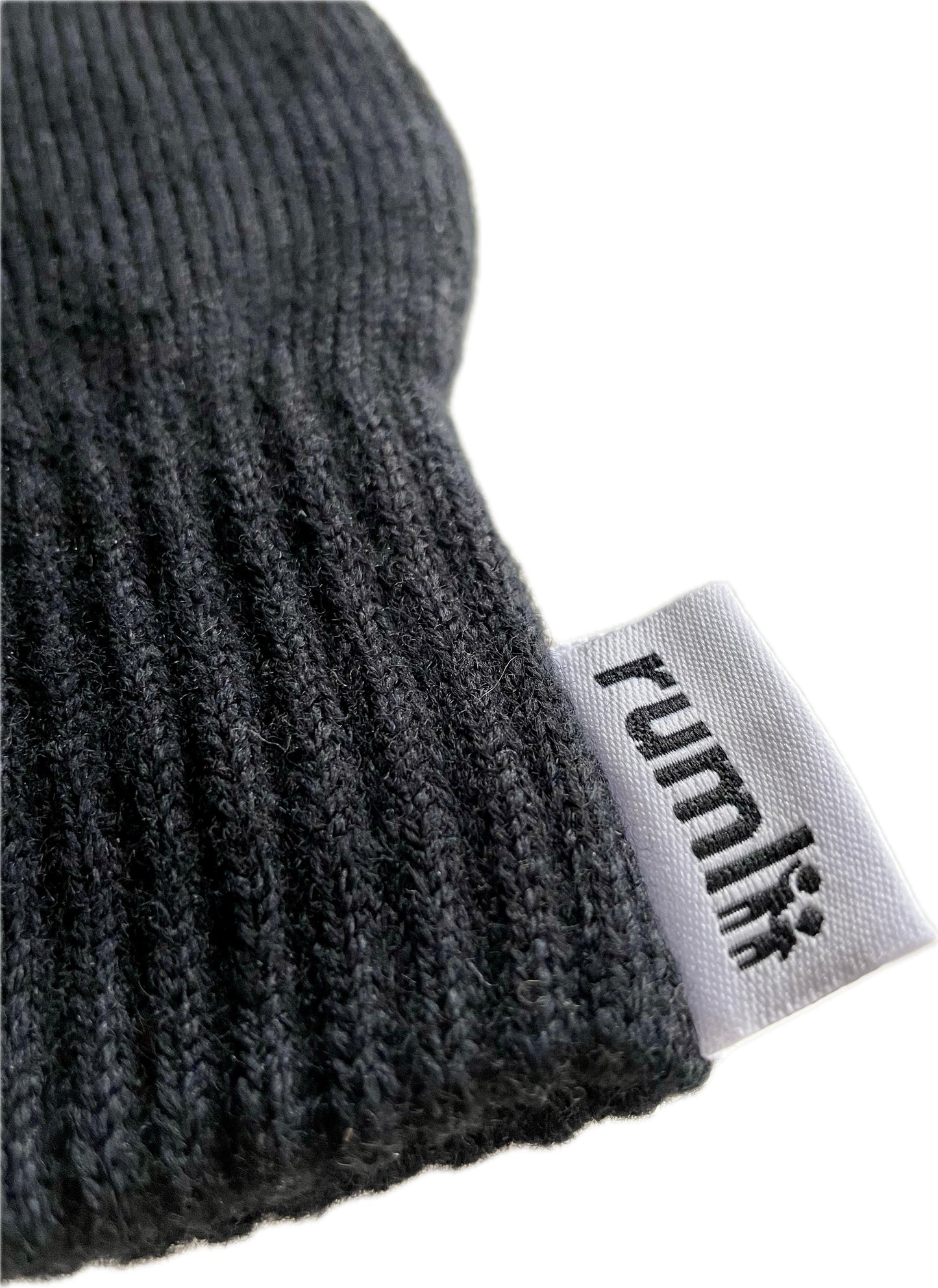 rumlii børnevanter 70% uld SORT one-size / 1-4 år