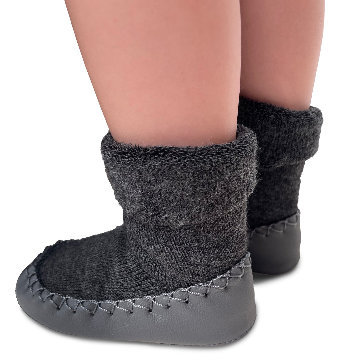 rumlii booties 73% wool - DARK GRAY