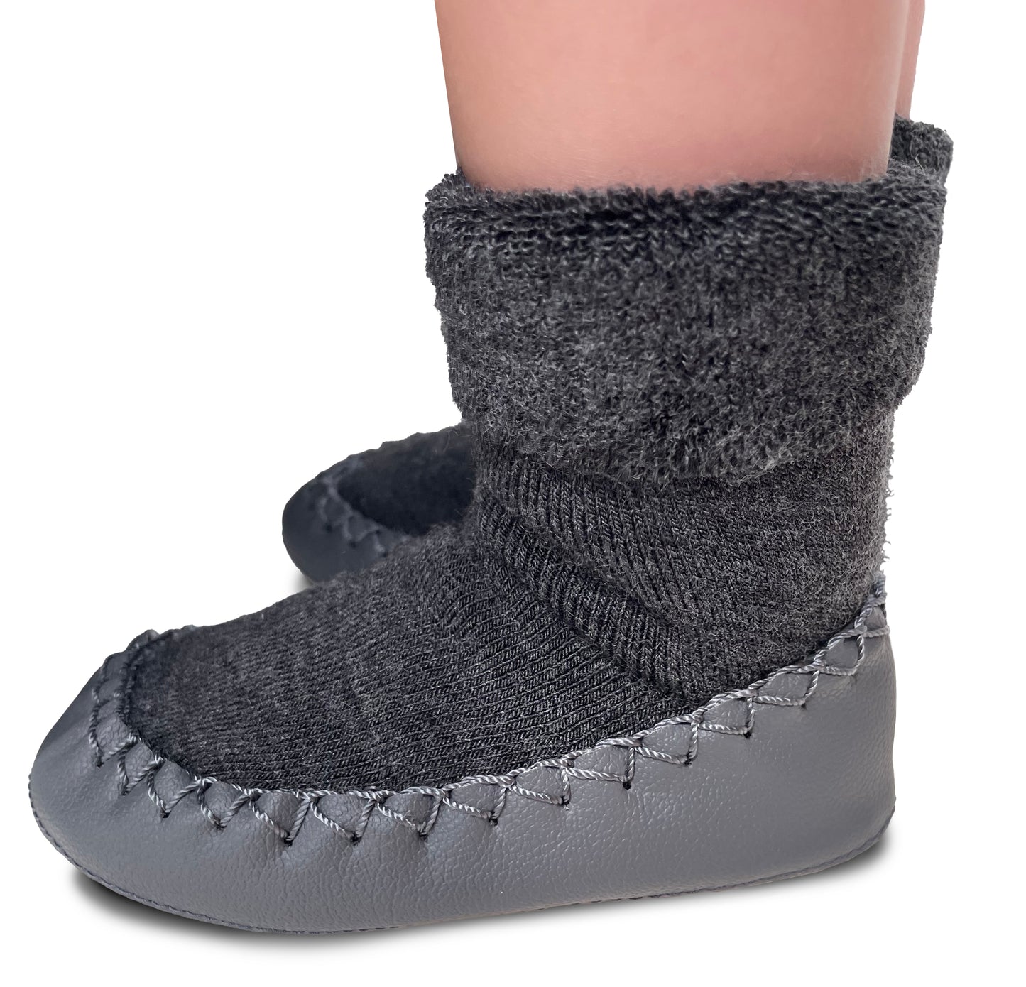 rumlii booties 73% wool - DARK GRAY